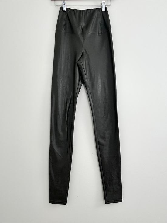 Wilfred Pants - Wilfred Daria Pant Faux Leather Green Gray Womens Size XS